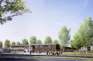 Construction du collège aux Essarts - DGA Architectes en Vendée