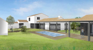 Projet maison individuelle aux Sables d'Olonne par DGA Architectes