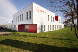 Entreprise Veolia La Roche sur Yon réalisée par l'agence DGA Architectes