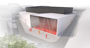 Architecture de la salle de sport de l'Herbergement par DGA Architectes