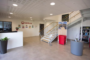 Espace accueil Véolia La Roche sur Yon - DGA Architectes