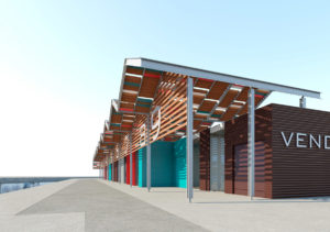 Construction de cellule commerciale aux Sables d'Olonne par DGA Architectes en Vendée