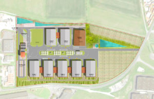 Plan chais Merpins (17) créé par le cabinet DGA Architectes en Vendée